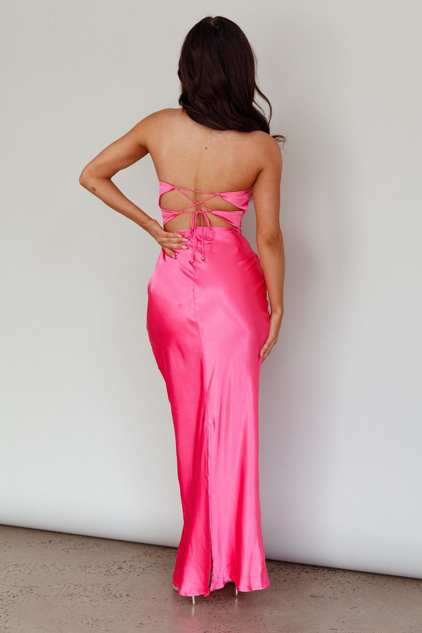 Twist Front Maxi Dress
